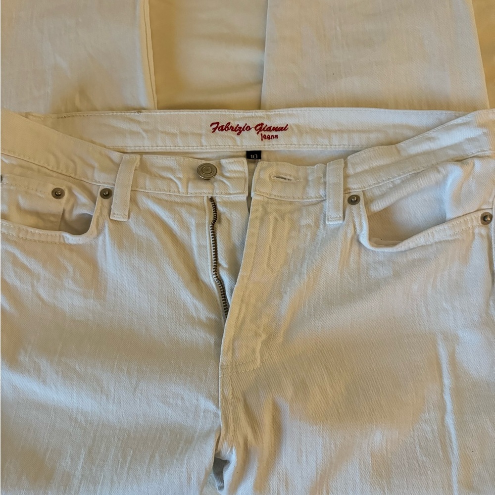 Fabrizio Gianni white jeans